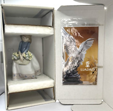 Lladro 5467 Timida May Flowers Original Box Paper Vintage Retired picture