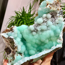 4.84LB  Natural beautiful blue texture stone mineral sample quartz crystal picture