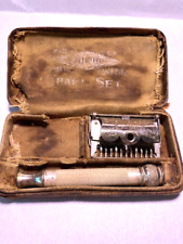 Vintage Gillette US Army Safety Razor Set,Made In USA For Use By Soldiers In WW1 picture