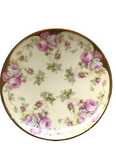 BAVARIA HP SMALL PLATE with PINK ROSES picture