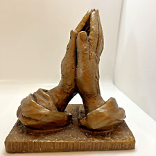 Marwal Ind Inc Christian M. Lucches Sculpture Praying Hands Brown picture