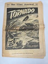 Vintage Flint Journal Beecher Tornado Edition July 1, 1953 picture