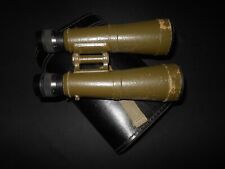 WW II German Army 10x50 Hensoldt BMJ - PANZER ROOF PRISM BINOCULARS & CASE RARE picture