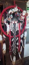 **AWESOME  LG. VINTAGE NATIVE AMERICAN NAVAJO  KACHINA WALL ART QUALITY NICE ** picture