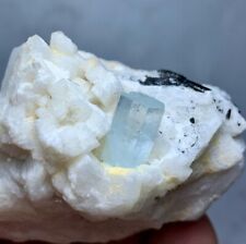 287 CTS Top Quality Terminated Aquamarine CRYSTAL specimen from Pakistan picture