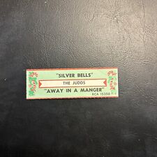 1 JUKEBOX TITLE Strip The Judds Silver Bells/away in the manger RCA 45 christmas picture