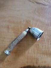 Vintage John Hasselbring Antler Handle & Sterling Silver Jigger Made In New York picture