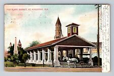 St Augustine FL-Florida, Old Market, Antique, Vintage c1901 Postcard picture