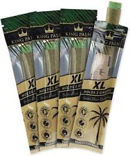 King Palm | XL Size | Natural | Prerolled Palm Leafs | 4 Packs, 1 Roll per Pack picture