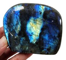 Blue Labradorite Fully Polished Freestand Madagascar 248 grams. picture