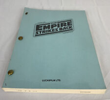 Star Wars Episode V Manuscript - Extremely Rare High End Star Wars Collectable picture