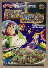 Vintage 2002 Kellogg's Buzz Blasts Cereal Disney Pixar Toy Story Sealed Box READ picture