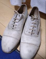 WWII Imperial Japanese Navy Officer's Leather Ankle Boots - Rare Collectible picture