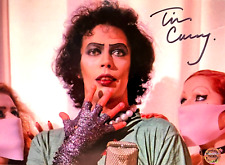 TIM CURRY Signed 7x5 inch Photo (ROCKY HORROR: Frank) Autograph Original w/COA picture