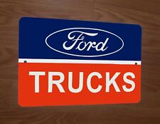 Ford Trucks 8x12 Metal Wall Sign picture