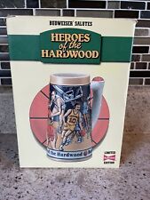 Vintage Budweiser Salutes Heroes of the Hardwood Beer Stein 1991 Limited Edition picture