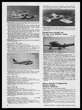1960 Rawdon Brothers Aircraft Inc. Wichita Kansas T-1 Photo And Specs Print Ad picture