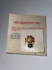 Vintage VFW 10 Year Pin US Veterans of Foreign Wars Pin picture