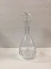Vintage Cut Crystal Liquor Bottle Rogaska Gallia Decanter 13.5” Tall picture