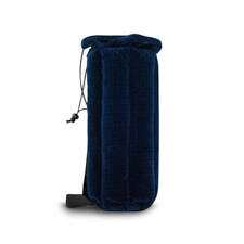 Vatra Tube Bag Hookah Shisha Nargila Pipe Glass Protection Blue Velvet 14