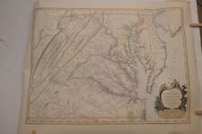 Reproduction Map of Virginia, Maryland & Delaware in 1755 picture