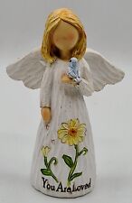 You Are Loved Inspirational Angel Resin Figurine Decor Gift 4.5