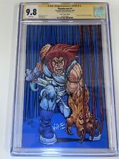 THUNDERCATS #1 CGCS 9.8 Signed By MARIA WOLF VIRGIN EXCLUSIVE VARIANT LTD 550 picture