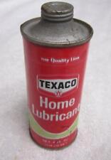 VINTAGE UNOPENED TEXACO 4 oz CAN OF HOME LUBRICANT” FROM NOVEMBER 1967 picture