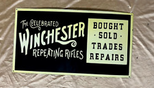 Porcelain Winchester Enamel Sign Size 32x17.8 Inches picture