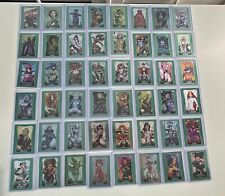 2014 Marvel Dangerous Divas Series 2  - Emerald /100 LOT 48 Cards - Rittenhouse picture