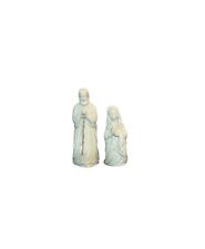 Lenox China Jewels Nativity Set of 2 Man & Woman - Beige picture