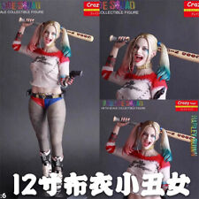 US STOCK Suicide Squad Harley Quinn Figure 1/6 Scale Real Clothes PVC Statues  picture