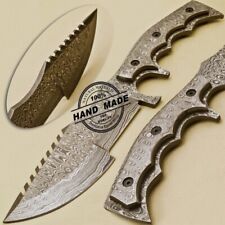 Handmade DAMASCUS STEEL 10”KNIFE CAMPING HUNTING SURVIVAL OUTDOOR RESCUE Tracker picture
