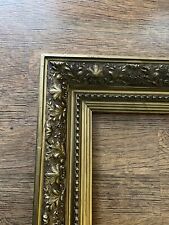 ANTIQUE 21 X 25.5 GOLD ORNATE DEEP WELL Layered Scroll Leaf Design Art Frame picture