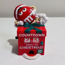 M&M Christmas Countdown Days 'Til Christmas Candy Dispenser picture