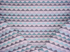 5-3/8Y KRAVET SHADES OF BLUE WAVES JACQUARD DRAPERY UPHOLSTERY FABRIC picture