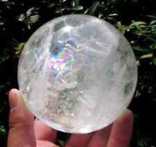 Genuine Natural Clear Quartz Crystal Sphere Ball Healing Gemstone 50mm picture