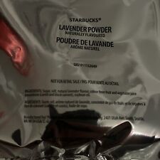 Starbucks Lavender Powder 12oz Bag (1 Bag) ~BB June 2024~ picture