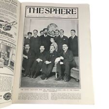 The Sphere Newspaper April 19 1924 Soviet Delegates at Foreign Office Conference picture