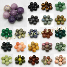 Wholesale 20mm Round Natural Gemstones Ball Crystal Healing Sphere Rocks Stones picture