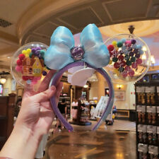 US Disney Parks UP Grape Soda Cap Balloons Rare Pixar Minnie Ears Headband 2022 picture