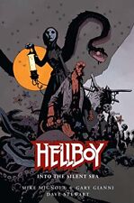HELLBOY: INTO THE SILENT SEA By Mike Mignola & Gary Gianni - Hardcover EXCELLENT picture