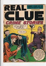 Real Clue Crime Stories Vol. 3 #1 1948 1st Print NICE picture