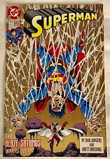 Superman: The Blaze/Satanus War Is Over - Issue 71 - 1992 DC Comics - 1st Print picture