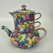 Royal Winton Julia Grimwades China Stacked Teapot For One Made in England picture