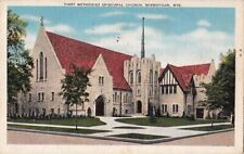 Postcard First Methodist Episcopal Church Sheboygan WI  picture