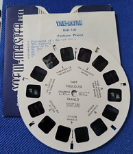 Scarce Sawyer's Single view-master Reel 1487 Toulouse France with insert picture