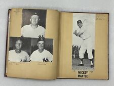 Vintage 1960’s Sports Clippings Scrapbook NY Yankees Baseball Boxing Sugar Ray picture