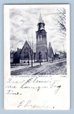 1907. MIFFLINTOWN, PA. PRESBYTERIAN CHURCH. POSTCARD EE18 picture