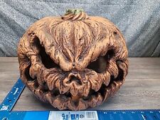 Creepy Ceramic Pumpkin 14